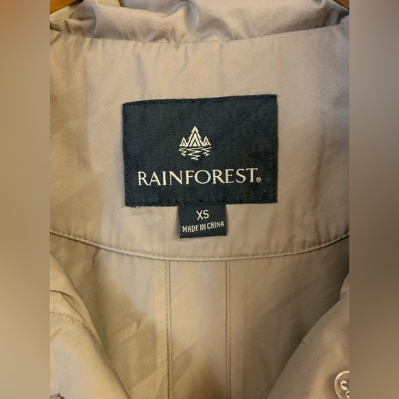 Rainforest water resistant jacket. Size XS - Picture 7 of 12